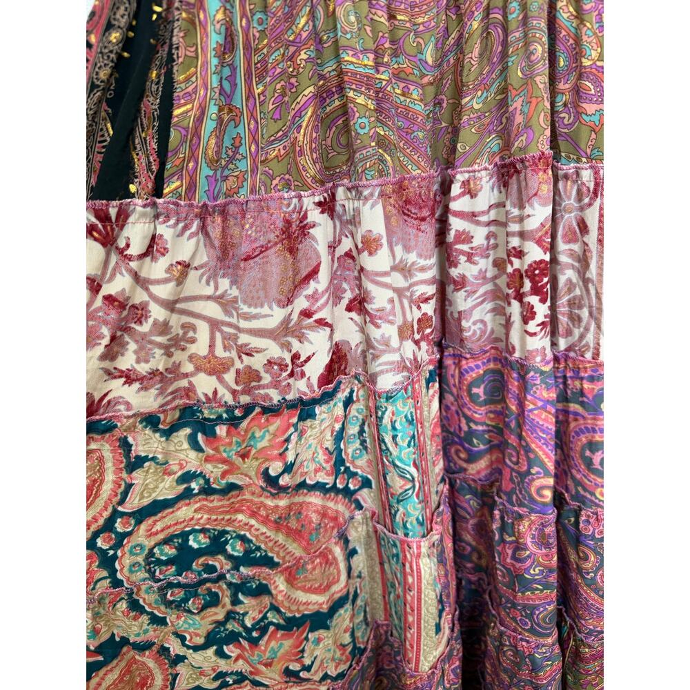 POL Boho Patchwork Maxi Dress - Picture 3 of 5